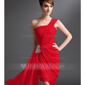 Brand new with tags, beautiful red cocktail dress!